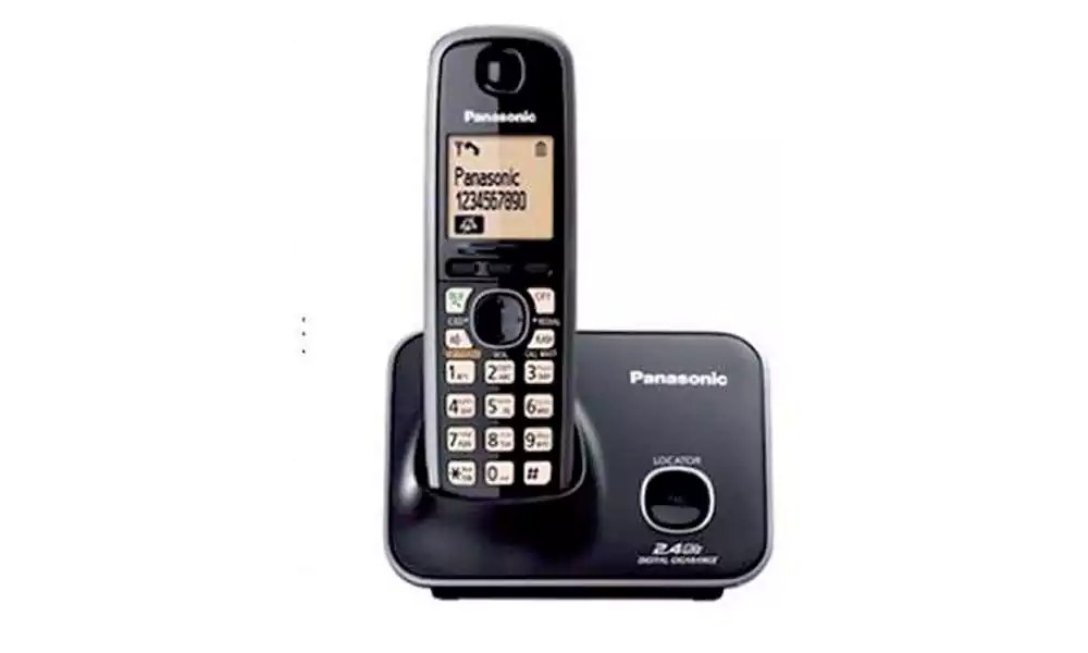 Panasonic Cordless Telephone KXTG 3611 Black