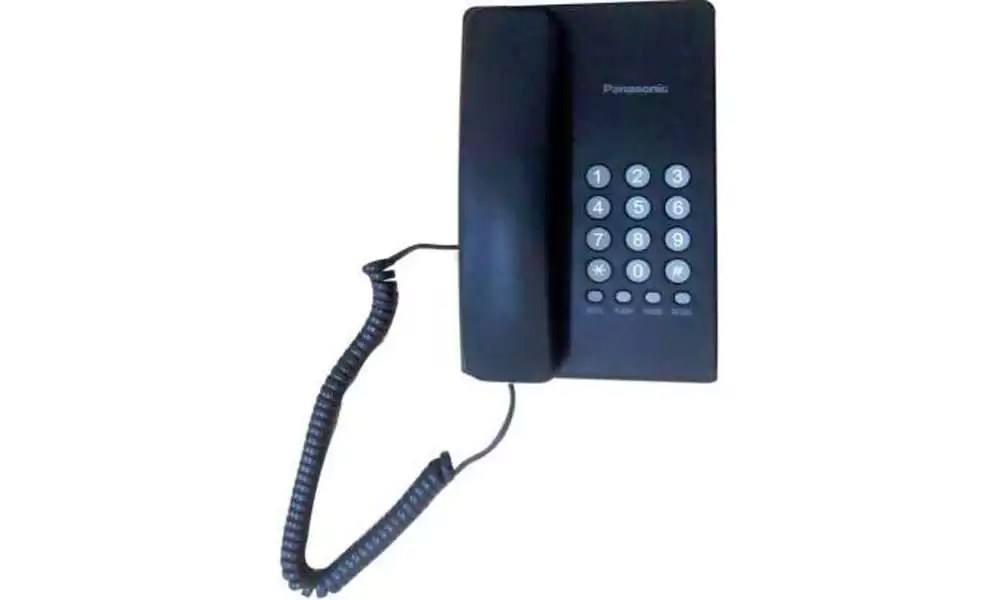 Panasonic Corded Telephone KX-TS400 SX Black