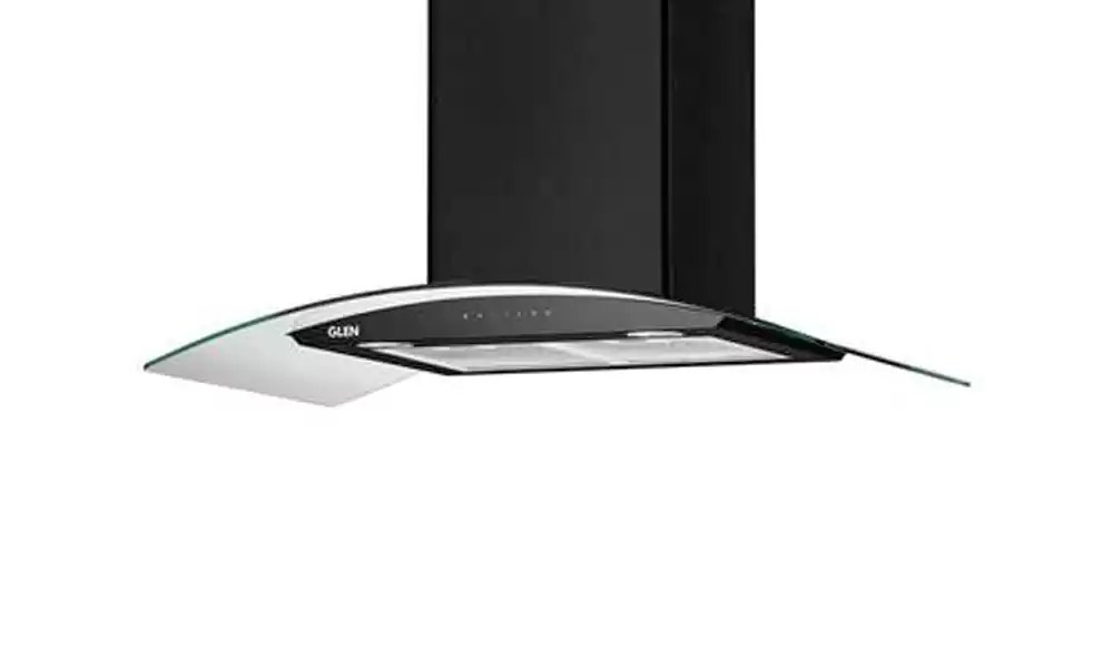 Glen Wall Mounted Chimney GL 6063 Auto Clean 60 BK 1200m3