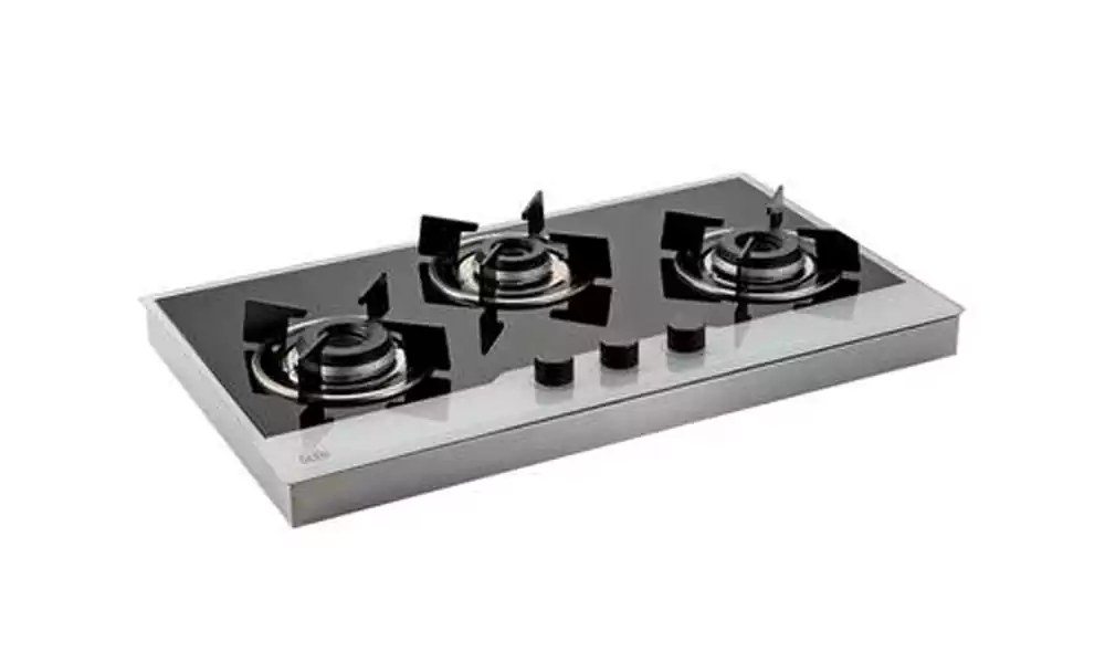 Glen Hob 3 Burner GL Frame 1073 IN BW