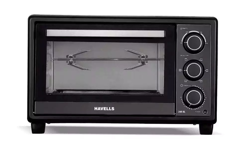 Havells Oven, Toaster & Griller 24 Litre 1380 Watts 24 R Black