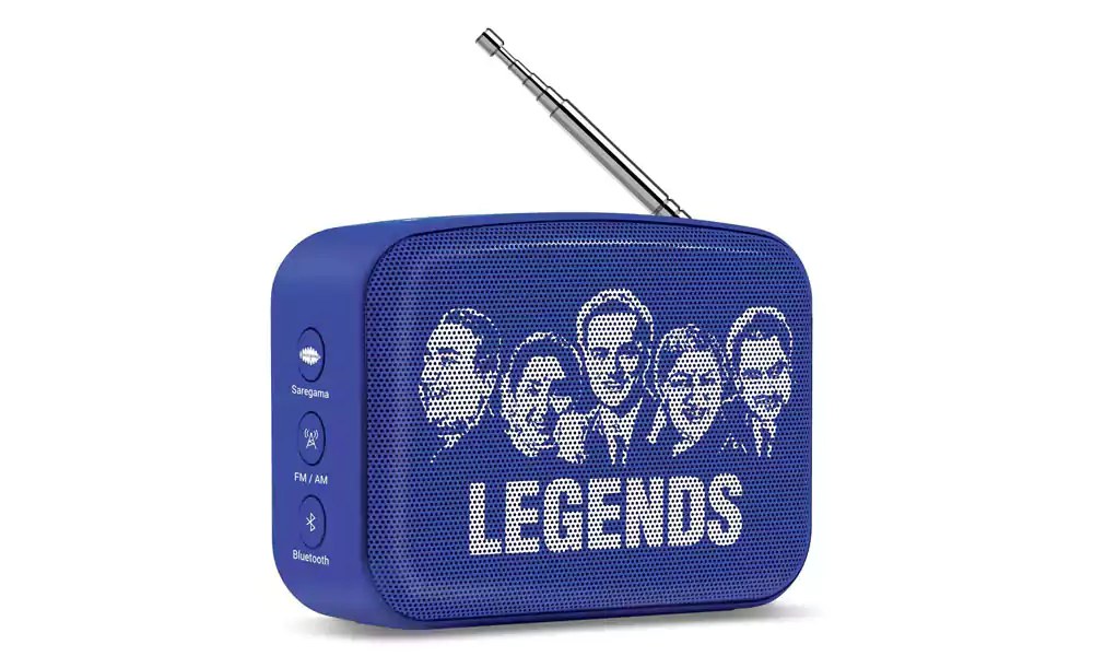 Saregama Bluetooth Speaker Carvaan Mini 2.0 Regal Blue (New MRP 2990)