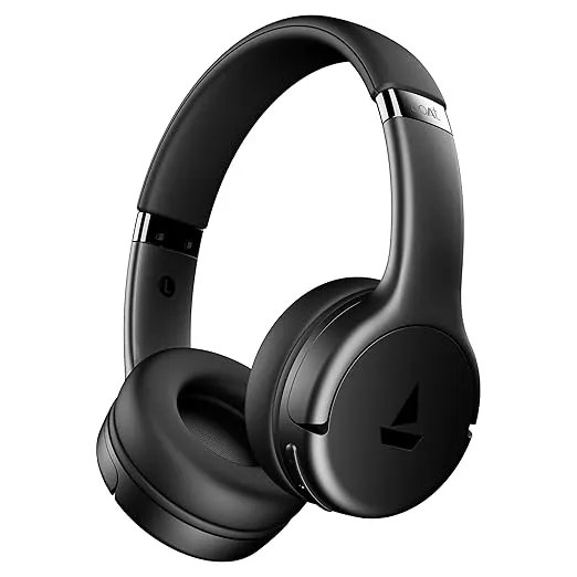 Boat Wireless On-Ear Phone Rockerz 411 Active Black