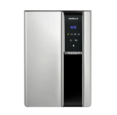 Havells Water Purifier RO 6.5 Litre RO + UV Hot l Warm l Ambient Gracia Alkaline Silver and Black
