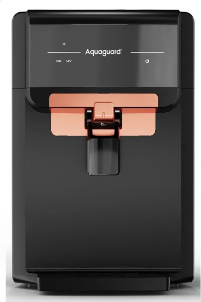 Eureka Forbes Water Purifier RO 5 Litre Aquaguard Eden WS RO+UV+SS Tank (ZPP) Black