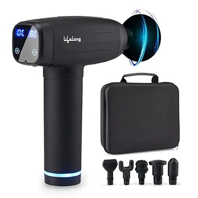Lifelong Body Massager LLGM09 Black