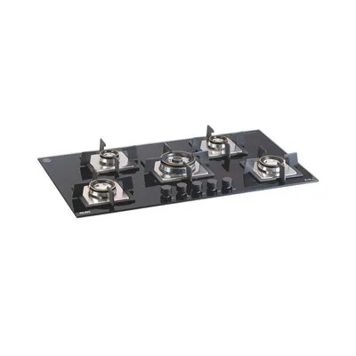 Glen Hob 5 Burner 1095 SQ DB TR FFD Black