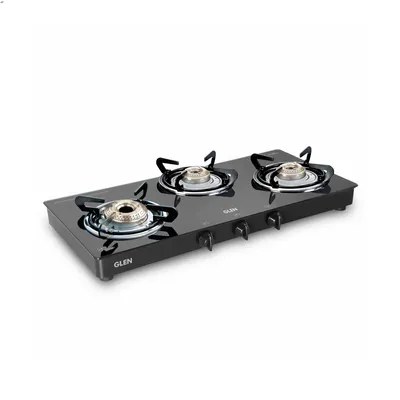 Glen Gas Stove 3 Burner 1032 GT HF BB Drip Tray Black