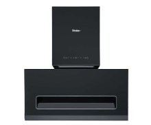 Haier Wall Mounted Chimney 90cm Pioneer HIH-V90HM-P2 Split Panel Black