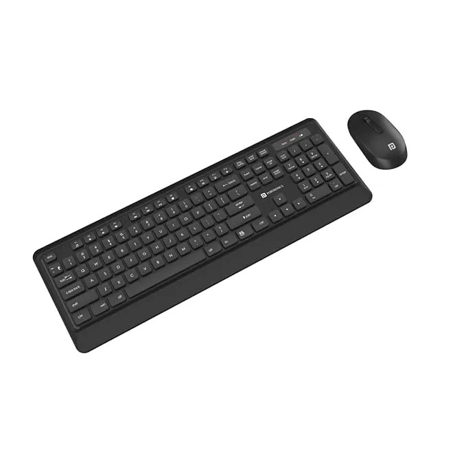 Portronics Wireless Keyboard & Mouse Combo Key 5 Combo POR 1407 Black