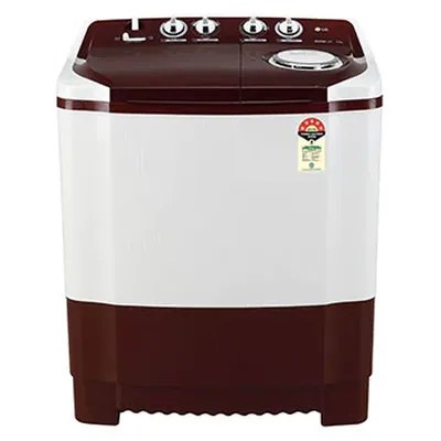 LG Semi Automatic Washing Machine 7.5 Kg 5 Star P7510RRAZ Burgundy