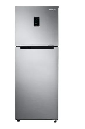 Samsung Double Door Refrigerator 301 Litres Convertible 2 Star Inverter RT34C4522S8 Elegant Inox