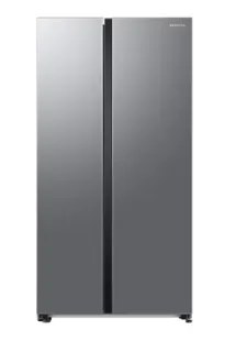 Samsung Side By Side Refrigerator 653 Litres Convertible 3 Star Inverter RS76CG8113SLHL EZ Clean Stainleess