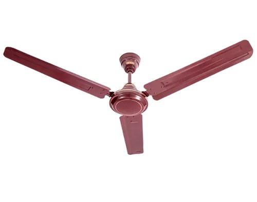 Usha Celling Fan 1200mm 1 Star Racer BEE Rich Brown