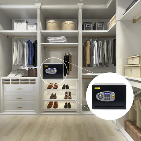 Yale Locker Digital 8.6 lit. Pin code and Key YSS/200/DB2 Black