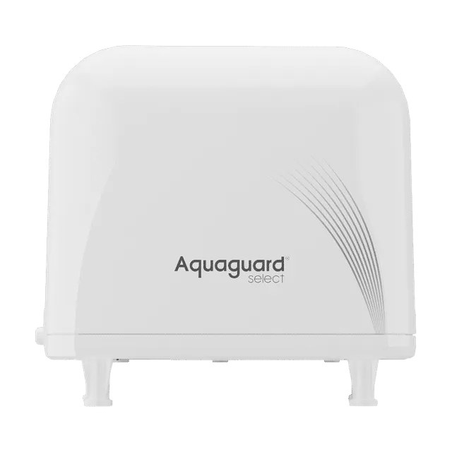 Eureka Forbes Water Purifier RO 8 Litre StgTank Aquaguard Select Designo UTC RO+UV Multi Source Water White