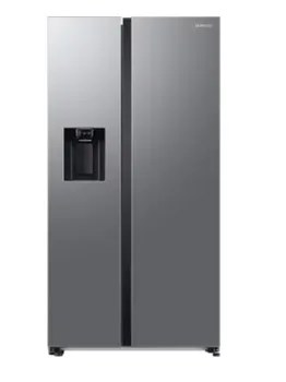 Samsung Side By Side Refrigerator 633 Litres 3 Star Inverter Wi-Fi Ice & Water Dispenser RS78CG8543SLHL Real Stainless