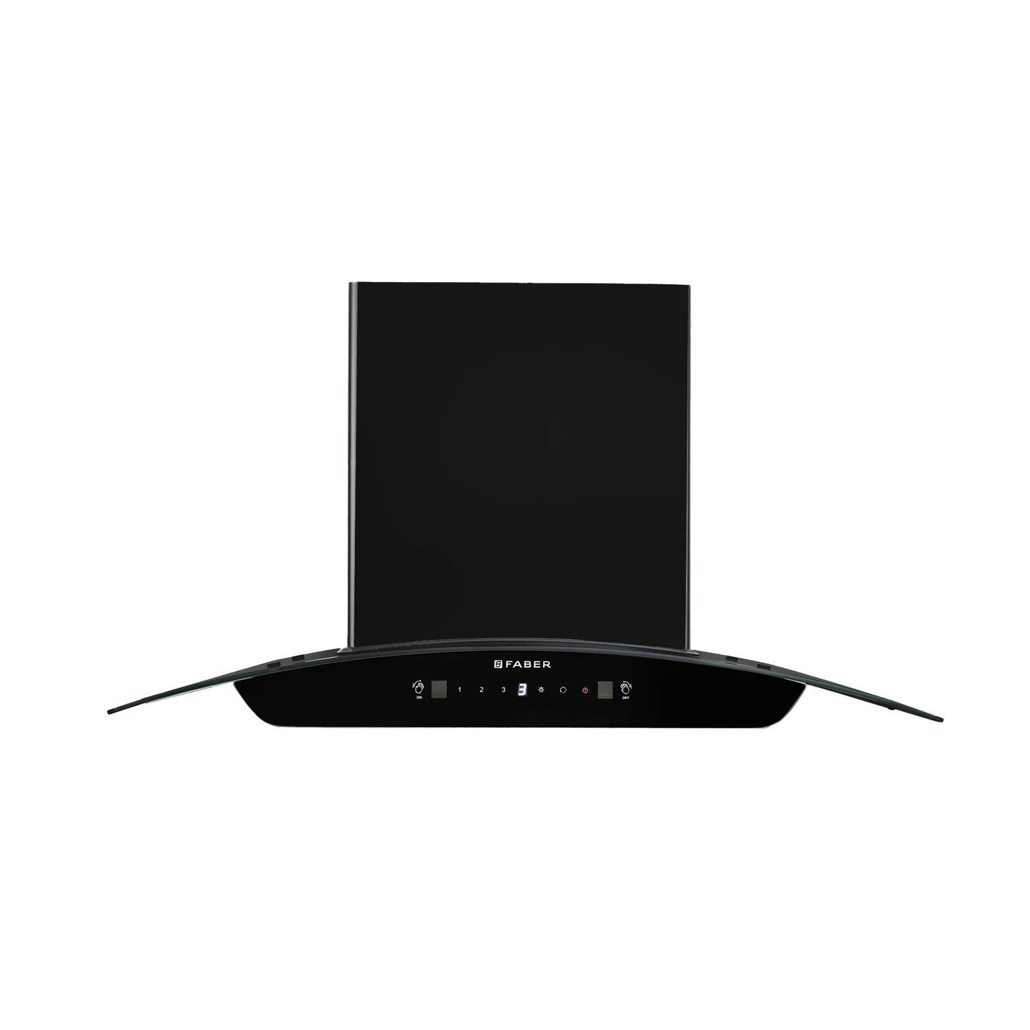 Faber Wall Mounted Chimney 75cm 1200m³/hr Sunny IN HC SC FL LG Black (NEW)
