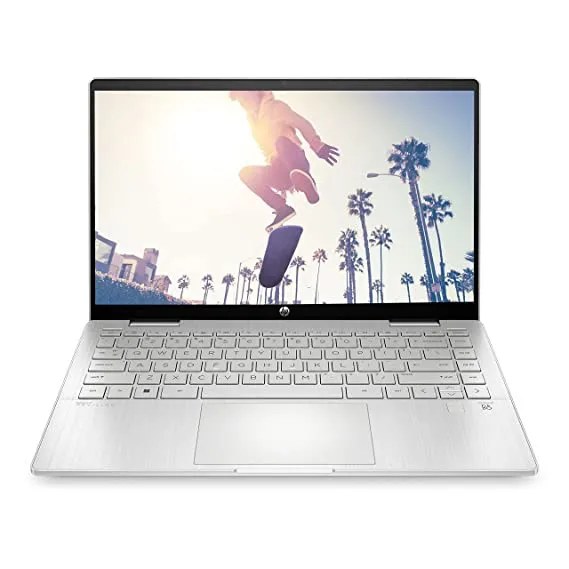 HP Convertible Laptop i3-1215U 8GB,512 SSD,14 FHD Win 11, MSO, Backlit KB, Pavilion x360 14-ek0137TU Silver