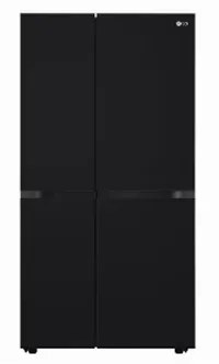 LG Side By Side Refrigerator 650 Litres Inverter GL-B257DBM3 Black Mirror
