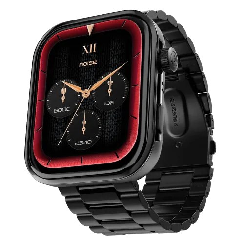 Noise Smart Watch 44MM (1.73 Inches) Colorfit Pro 5 Elite Black