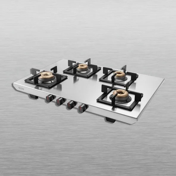 Glen Gas Stove 4 Burner 1054 Ultra TUFF Stainless Steel
