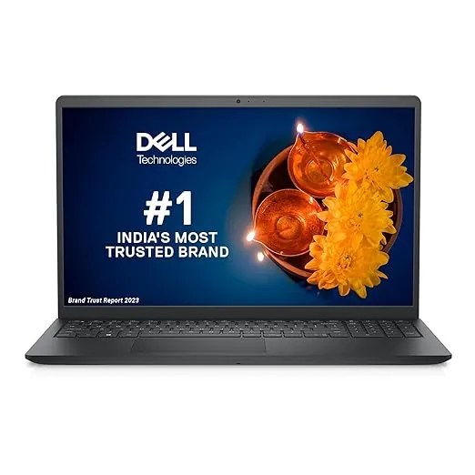 Dell Thin & Light Laptop i3-1215U,8GB,512GB SSD,15.6 FHD Win 11,Office 2021 Inspiron 3520 IN3520P9K46001ORB1 Carbon Black