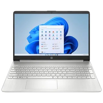 HP Thin & Light Laptop i3-1215U,8GB,512GB SSD,15.6 FHD, Win 11,Office 2021 15s-FR5012TU Natural Silver
