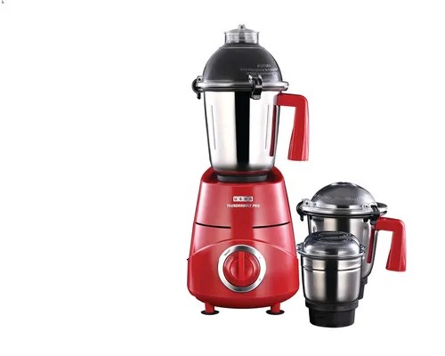 Usha Mixer Grinder 1000 Watts 3 Jar TP1000MX3 iChef Thunderbolt Pro 1000 Red