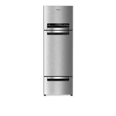 Whirlpool Triple Door Refrigerator 228 Litres N FP 283D Protton Roy Alpha Steel