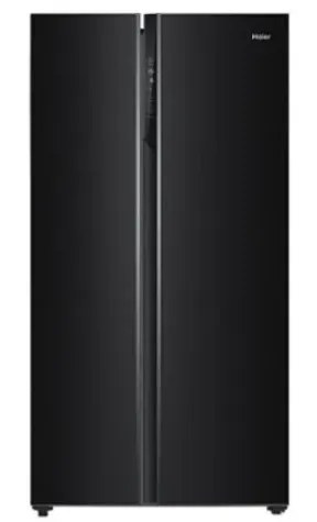 Haier Side By Side Refrigerator 602 Litres Inverter HRS-682KGU1 Black Glass