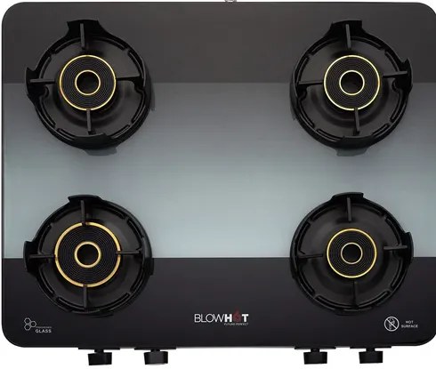 Blowhot Gas Stove 4 Burner Sapphire 4B Non Auto Dual Tone