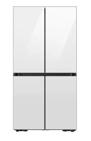Samsung French Door Refrigerator 650 Litres Convertible Inverter Triple Cooling RF65DB90BD12TL Clean White