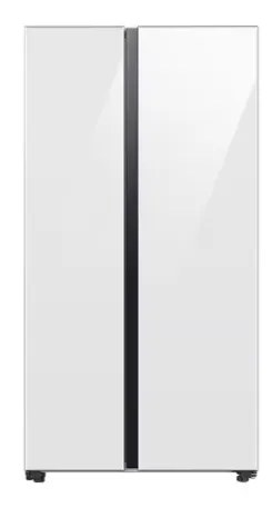 Samsung Side By Side Refrigerator 653 Litres 3 Star Inverter RS76CB81A312HL Clean White