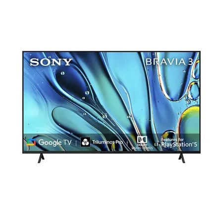 Sony 4K Ultra HD TV 126 cm (50 inches) Bravia 3 K-50S30 Black