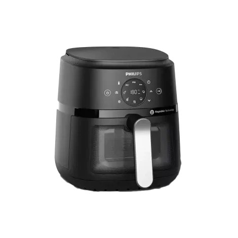 Philips Air Fryer 4.2 Litre 1500 Watts Digital with Rapid Air Technology Extra Large NA221/00 Black