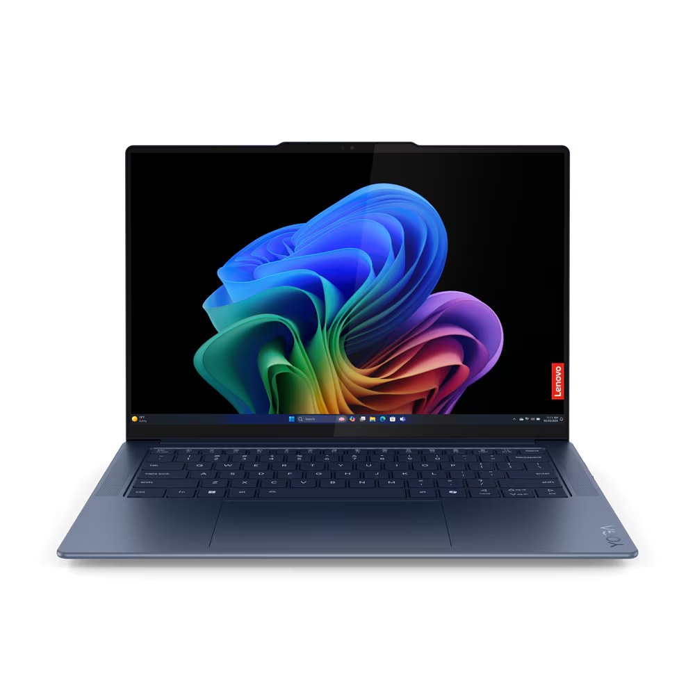 Lenovo Thin & Light Laptop Snapdragon X Elite,32GB,1TB SSD, 14 OLED, Backlit KB,Win 11,Office 2021 Yoga Slim 7 83ED003BIN Cosmic Blue