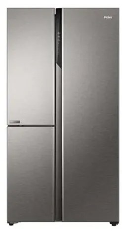Haier Side By Side Refrigerator 598 Litres 3 Star Inverter HRT-683ISU1 Inox Steel