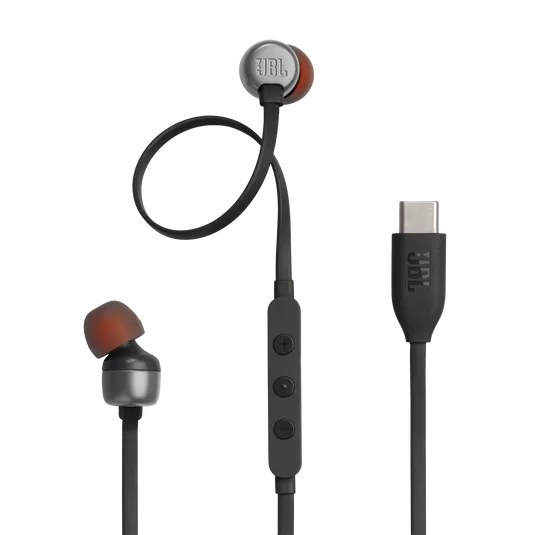 JBL Ear Phone Wired C-Type JBLT310CBLK Black
