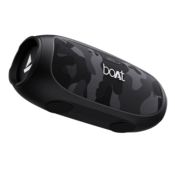 Boat Bluetooth Speaker 90W Stone 1800 Camo Black