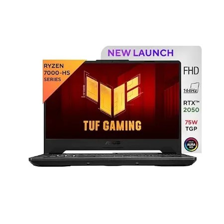 Asus Gaming Laptop R7-7435HS,16GB,512GB SSD,15.6 FHD Backlit Chiclet KB,Win 11,office 4gb2050 TUF A15 FA566NFR-HN045WS Graphite Black