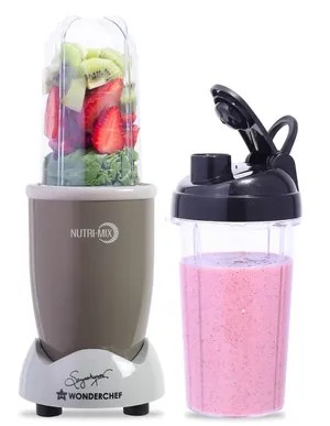 Wonderchef Mixer Grinder 500 Watts 1 Jar Nutri Mix 63154923 Grey