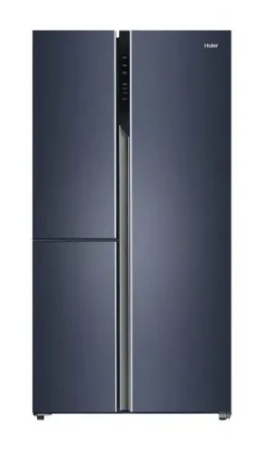 Haier Side By Side Refrigerator 598 Litres Inverter HRT-683GKU1 Graphite Black