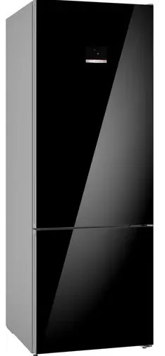 Bosch Bottom Freezer Refrigerator 508 Litres 2 Star Inverter KGN56LB42I Black Glass