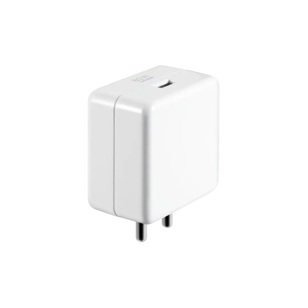 Realme Mobile Charger adapter supervooc 80W VCB8AAIN white