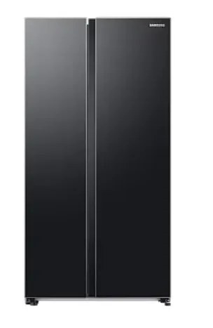 Samsung Side By Side Refrigerator 653 Litres 3 Star Inverter RS76CG8113B1HL Black Matt