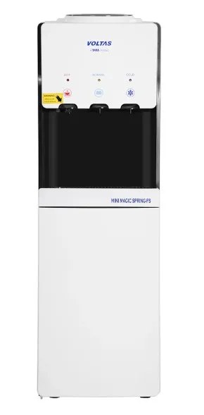 Voltas Water Dispenser 3 Litres Floor Mounted With Cabinet Minimagic Spring F V Plus White