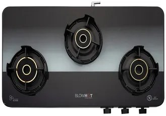 Blowhot Gas Stove 3 Burner Sapphire 3B Non Auto Dual Tone