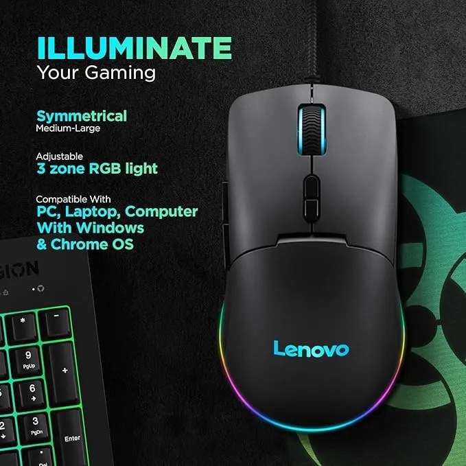 Lenovo Mouse Gaming M210 GY51M74265 Black