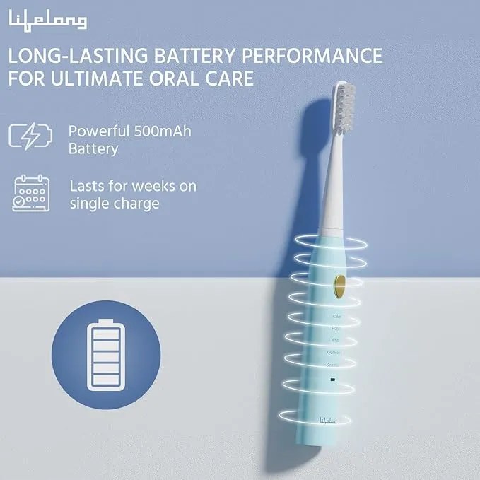 Lifelong Electric Toothbrush LLDC144 Blue